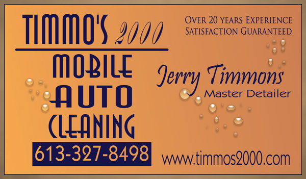 Timmos 2000 Business Card Design