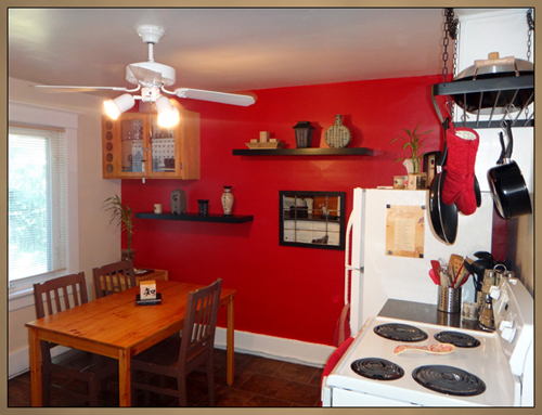 Home Interior Kitchen Painting Photo