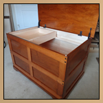 Wood Furniture - Custom Wood Chest Thumbnail