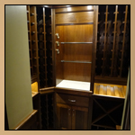 Custom Cabinetry - Wine Cellar Thumbnail