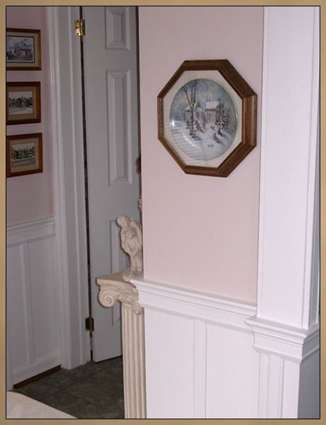After Custom Wainscoting Installation